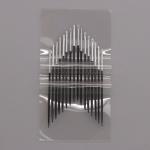 01876 Иглы ручные BLACK Sharps, №5, белое ушко, 16 шт PONY