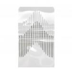 01880 Иглы ручные BLACK Sharps, №9, белое ушко, 20 шт PONY