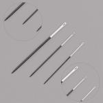 01885 Иглы ручные BLACK Sharps, №3-9, белое ушко, 20 шт PONY