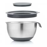 Миска для взбивания с ручкой и крышкой Home Chef 22см/2.5л