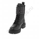 Сапоги из натуральной кожа  ZAPI Black