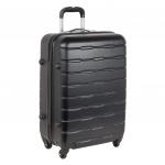 РА072 (3-ой) черный(28")пластикABS чемодан большой (Черный)