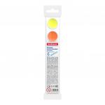 Краски акварельные ErichKrause® Basic light pack Neon 6 цветов (в прозрачной упаковке с подвесом)