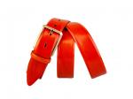 Кожаный рыжий мужской классический ремень PR35-208