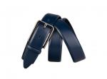 Кожаный синий мужской классический ремень PR35-237