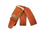 Кожаный рыжий мужской джинсовый ремень B40-1278