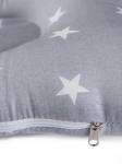 Подушка малютка «Белые звезды на голубом»