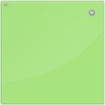 Доска стеклянная магнитно-маркерная 2х3 Office, 45*45 см, зеленая, маркер, 6 магнитов , TSZ4545 G