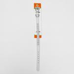 Ошейник со стразами в 4 ряда и стразы на пряжке