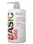 Oln390565, OLLIN BASIC LINE Шампунь для частого применения с экстрактом листьев камелии 750 мл/ Daily Shampoo w