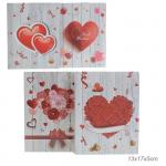 Фотоальбом 100 фото 10х15 Сердце / 9355 /96/