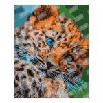 Кпн-207 Картина по номерам "Леопардовый котёнок"