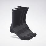 TE MID CREW SOCK 3P BLACK