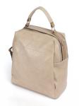 Рюкзак жен искусственная кожа ADEL-195/3в/ММ (сумка change), 2отд+карм/перег,  бежевый  244050