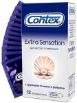 Презерватив Contex №12 (Extra Sensation) С крупными точками и ребрами (6107)