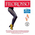 Колготки женские компрессионные, лечебно-профилактические "FILOROSSO" 80 den