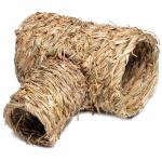 Домик NATURAL для мелких животных из луговых трав "Труба", 290*250*160мм