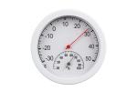 INBLOOM Термометр круглый, измерение влажности воздуха, блистер, 12,5  см, пластик, металл