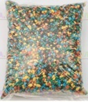 INBLOOM Крошка мраморная декоративная 1кг 7-12мм, 5 цветов, пакет