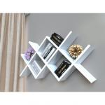 QWERTY Полка Рим цвет белый, в сборке100х52х15 см  толщина 1,5 см  /1