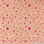 Бумага упаковочная / УБ - 010 крафт/ 2 листа 50*70 в рулоне