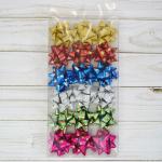 Бант декоративный набор 18 штук 4,5 см / GT0034 /12/240/