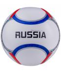 Мяч футбольный Flagball Russia, №5, белый