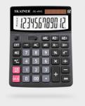 Калькулятор настольный SKAINER SK-212 12 разрд 2 пит черный 103x137x31 мм