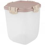 "Sugar&Spice" Контейнер для продуктов пластмассовый "Barberry" 0,9л, высокий, герметичный, латте, подходит для СВЧ (Россия)