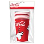 Coca-Cola. Набор бумажных стаканов Мишки-1, 6 штук*330 мл