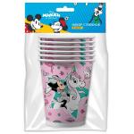 Minnie Mouse. Набор бумажных стаканов, розовый - 3, 6штук*250 мл