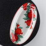 Блюдо овальное Доляна «Гранат», 28,2?14,5?3,5 см