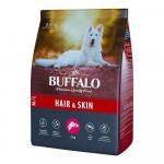 Mr.Buffalo HAIR & SKIN CARE Сухой корм для собак средних и крупных пород лосось 0,8кг АГ 8861