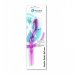 Protho Brush® De Luxe - Щетка для чистки протезов с эргономичной ручкой розовая