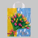 Пакет с петлевой ручкой (28х34)-60 Солнечные тюльпаны Нео-Пак