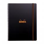 Бизнес-тетрадь 80л., А4+, клетка на гребне Rhodia Active. ProBook, пластик. обложка, карман, 90г/м2, 119930C