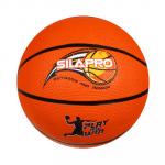 SILAPRO Мяч баскетбольный р.7, 24см, резина, 550гр (+-10%)