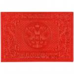 Обложка для паспорта OfficeSpace Россия, кожа, тиснение, красная, 339840