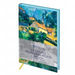 Записная книжка А6 80л. ЛАЙТ, кожзам, Greenwich Line Vision. Cezanne. Turning Road, тон. блок, цв. срез, NA6_30798