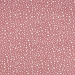 Ткань на отрез штапель 150 см Горошек 2205-5 цвет розовый