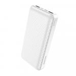 Внешний аккумулятор Borofone BJ3 Minimalist 10000mAh (USB*2/USB Type-C) (white) 133093