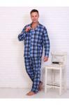 Пижама мужская м37гб (фланель)