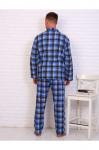 Пижама мужская м37гб (фланель)