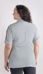 Туника-рубашка женская с принтом 252391, размер 46,48,50,52,54,56,58