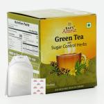 Зеленый чай с контролирующими сахар травами (Green Tea with Sugar Control Herbs) 10 фильтр-пакетов