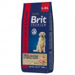 Brit для собак крупных и гигантских пород с курицей 15кг Adult Large&Giant 5050017 Брит