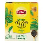 Lipton Yellow Label черный чай в пакетиках 100 пакетиков