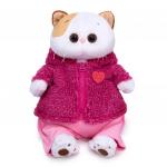 Кошечка Ли-Ли в теплом костюме с сердечком 24 см.