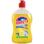 Средство для мытья посуды МИНУТА Лимон 500 мл