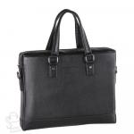 Портфель мужской кожаный 66270-4H black Heanbag/25